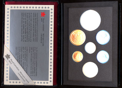 1998 Canadian Coinage Proof Set