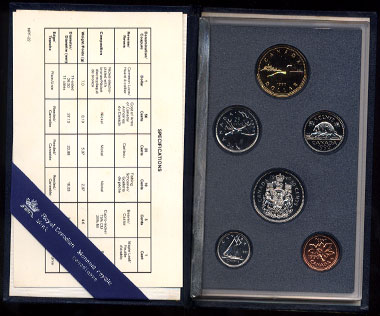 1990 Canadian Coinage Specimen Set