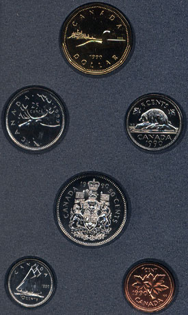 1990 Canadian Coinage Specimen Set