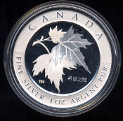 2005 Silver Maple Leaf of Hope