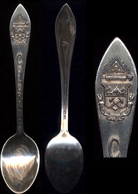 Colorado State Seal Sterling Silver Spoon 7.8 Grams