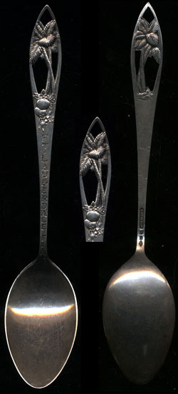 Ft. Lauderdale Florida Sterling Silver Souvenir Spoon