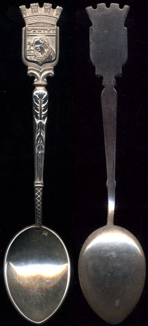 Tahiti Crown Souvenir Spoon Sterling Silver