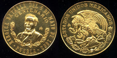 1962 Mexican Gold Medal