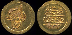 1808 1/4 Zeri Mahbub Tukery Gold Coin