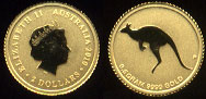 2010 Australia Kangaroo Gold Coin