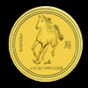 Australia Year of The Horse Gold Coin