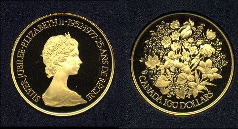 1977 Canada $100 Gold Proof Coin