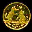 Isle of Man 2004 Tonkinese Kittens Gold Coin
