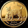 Isle of Man Bengal Cat and Kitten Coin