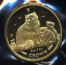 2007 1/2 oz. Ragdoll  Cat gold coin