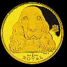 Gibraltar Dog gold coin
