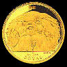 Gibraltar Pekingese Dog Gold Coin