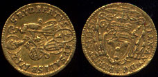 1712 Austria State of Salzburg Franz Anton 1/4 Ducat XF Gold Coin
