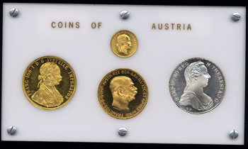 Set of Austrian Gold Coins