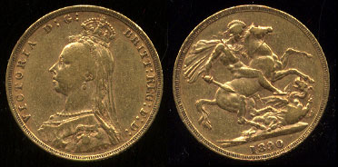  1890 Jubilee Sovereign 