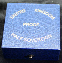 1985 Proof Half Sovereign #09619