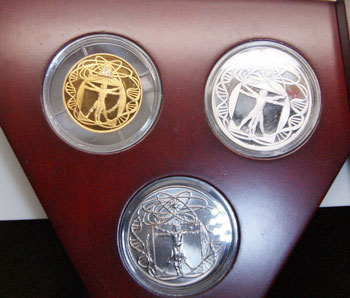 Italian Mint Year 2000 Millennium Medal Set