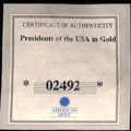 14k Proof Barak Obama President Coin Weight: 0.5 grams Diameter: 11 mm Material: 0.585% Gold (14k)