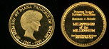 Princess Diana 1/10 oz gold medal