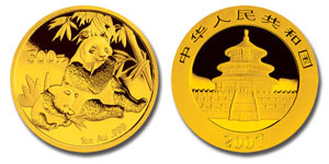 2007 China Gold Panda Coin