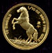 1990 Singapore Year of the Horse Gold Coin