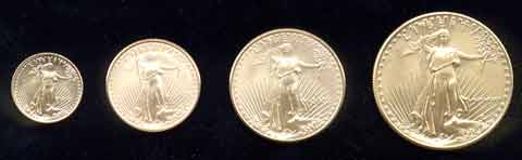 Uncirculated Gold American Eagle Coins