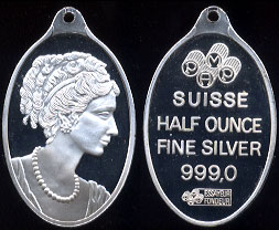 Pamp Suisse Half Ounce Silver