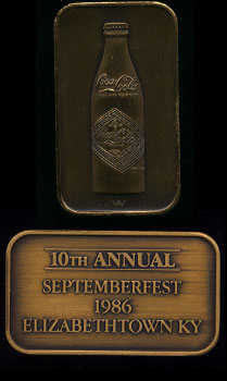 Bronze Elizabethtown, Kentucky 10th Annual Septemberfest