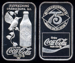 WWM-101 Orangeburg, SC Coke Silver Artbar