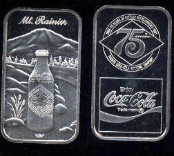 WWM-107 Mt. Rainier Coke Silver Artbar