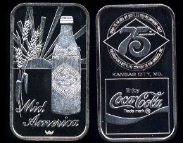 WWM-79 Kansas City, Mo. Coke Silver Artbar
