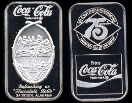 WWM-91 Gadsden, Al. Coke Silver Artbar