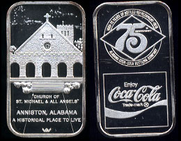 WWM-92 Anniston, Al. Coke Silver Artbar
