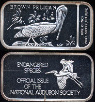 TSM-31 Brown Pelican Silver Artbar