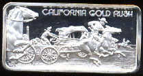 HAM-436 California Gold Rush Silver Artbar