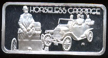 HAM-452 Horseless Carriage Silver Artbar