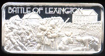 HAM-463 Battle of Lexington Silver Artbar