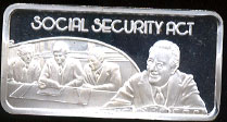 HAM-467 Social Security Act Silver Artbar
