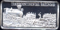 HAM-476 Transcontinental Railroad Silver Artbar
