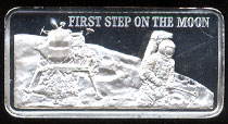 HAM-477 First Step on The Moon Silver Artbar