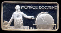 Ham-434 Monroe Doctrine Silver Bar