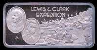 Ham-458 Lewis 7 Clark Expedition Silver Bar