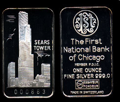 Swiss-19 Sears Tower Silver Artbar