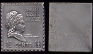 One & a Half Cent Stamp Martha Washington