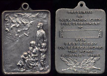 Fire Medal Presented by New York City Fire Department