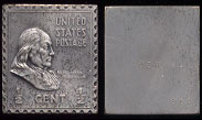 Half Cent Stamp Ben Franklin 