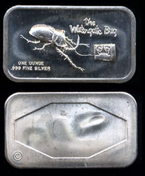 COL-12 Watergate Bug Silver Artbar
