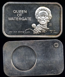 COL-6V1 Queen of Watergate Silver Artbar
