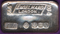 Sheffield Assay Office 100 Gram silver ingot